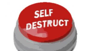 business coaching - the self-destruct button